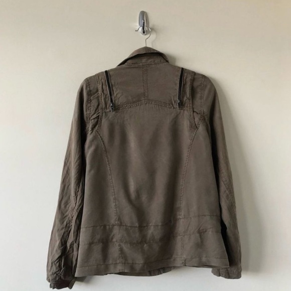 BlankNYC Moto Jacket in Olive - Picture 5 of 8